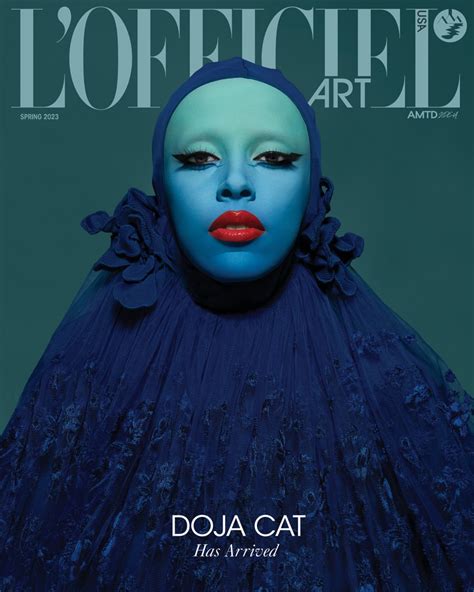 doja cat photoshoot|Doja Cat Stuns in L’Officiel Global Art Issue